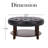 Faux Leather Ottoman-454620120