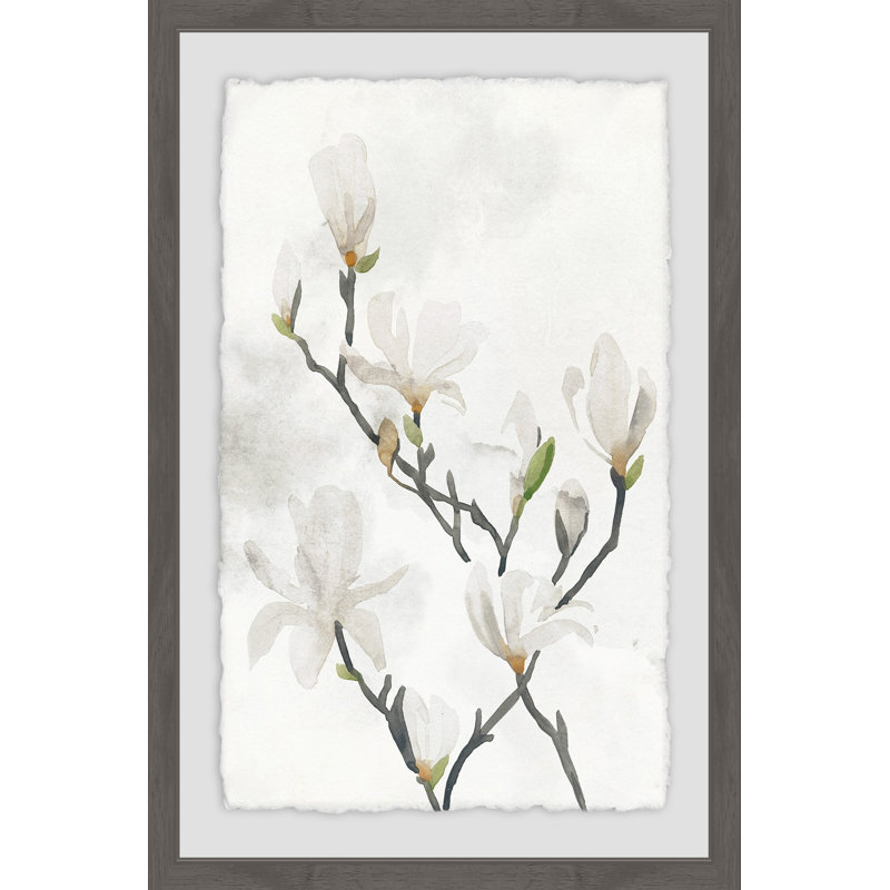 Phalaenopsis by Julia Posokhova - Single Picture Frame Painting, 46 cm H x 30 cm W x 4 cm D