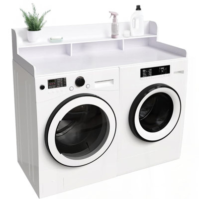 54" Washer Dryer Countertop with Storage