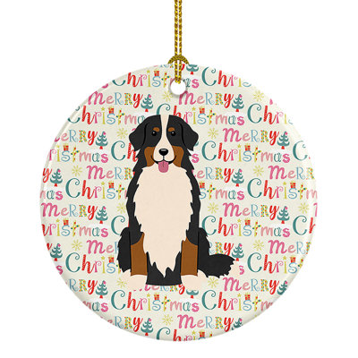 2.8'' Ceramic Animals Hanging Figurine Ornament