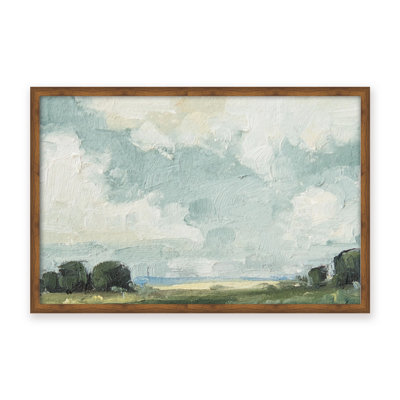 Nature Inspired Golden Meadows: A Serene Landscape Composition