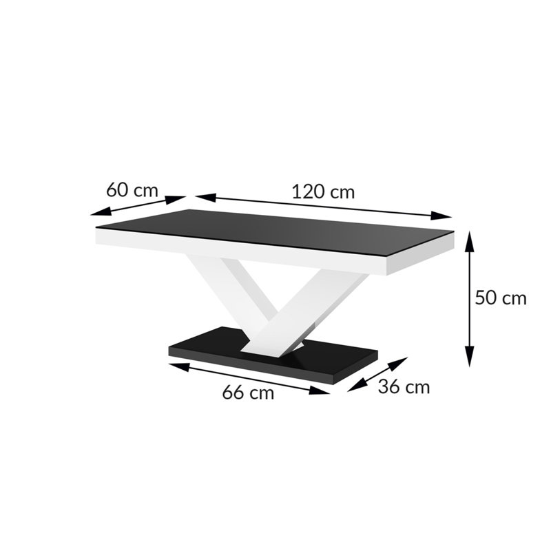 Chandrika Pedestal Coffee Table