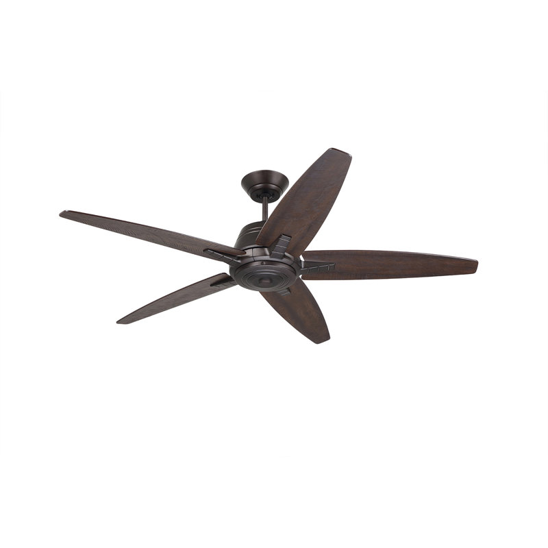 56'' Ceiling Fan, Oil Rubbed Bronze with Coffee Blades