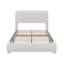 Structure de lit avec tête de lit et conception de nuage courbé-126552886