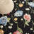 Leitha Hand Tufted Wool/Cotton Floral Rug in Black/Red-230760426