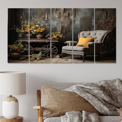 Country Charm Rustic Serenity - Landscapes Metal Wall Decor Set