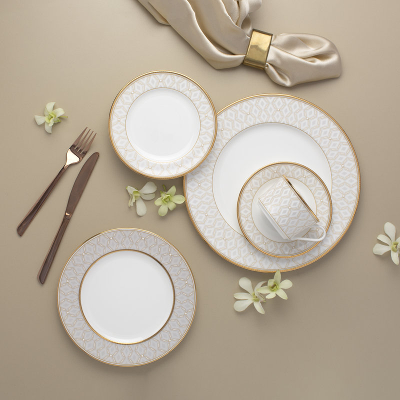 Couvert individuel 5 pièces Noritake Noble Pearl