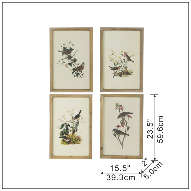 S/4 Bird Framed Print
