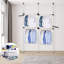 Adjustable Wall Mounted Clothes Rack