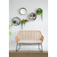 Pot de fleurs mural rond en métal, 5 pièces