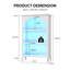120.6cm H x 75cm W Bookcase-726051200