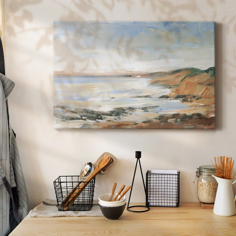 Shoreline Study II-Gallery, toile tendue, H 18 po x l 27 po