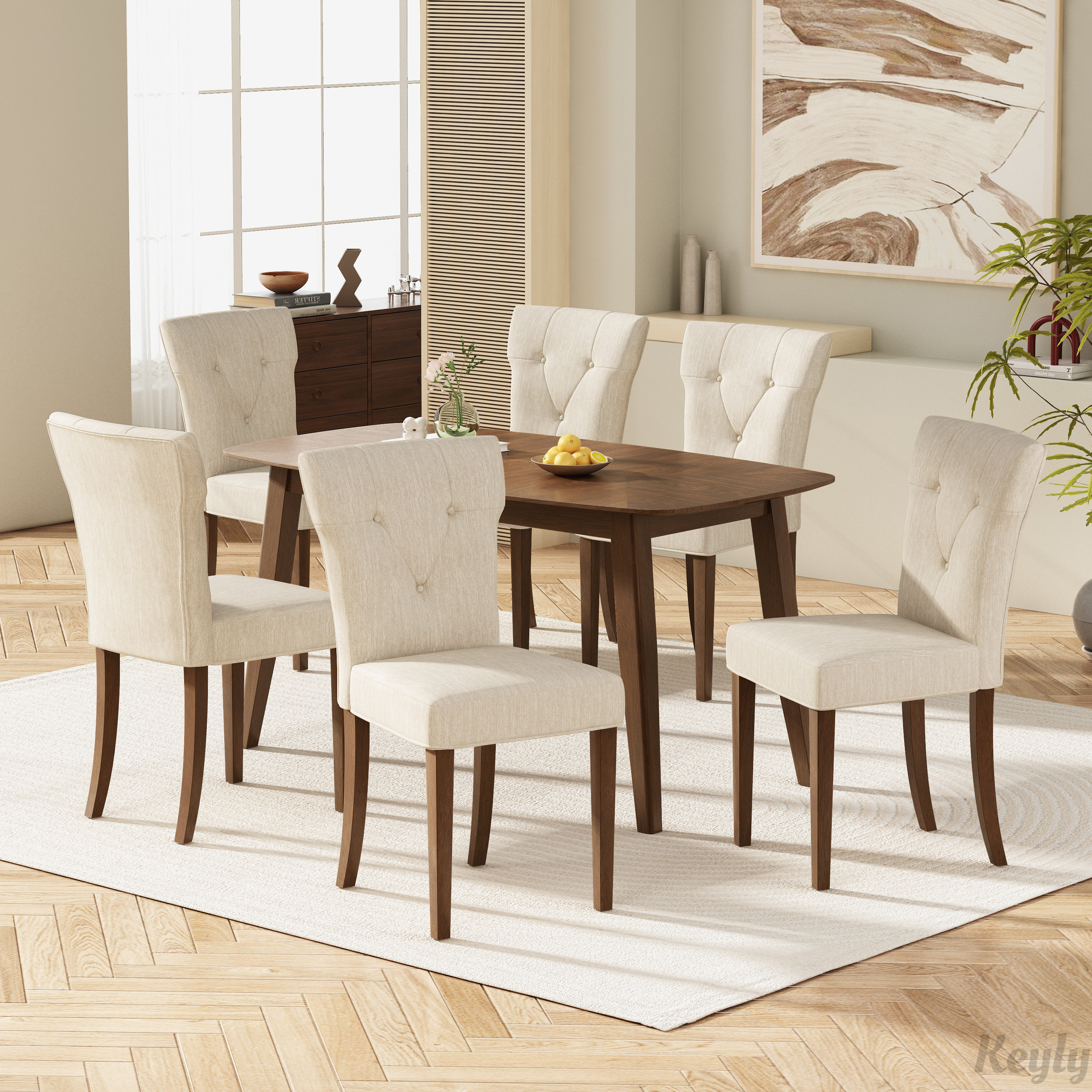 Latitude Run® Dining Chairs Set of 6 - Wayfair Canada
