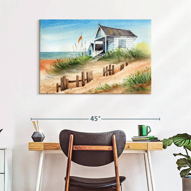 Lilie Beach House, H 26 po x l 39 po