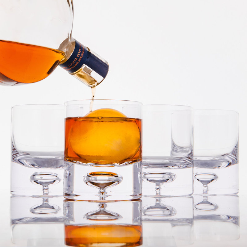 Ensemble de 4 verres à whisky 9,5 oz