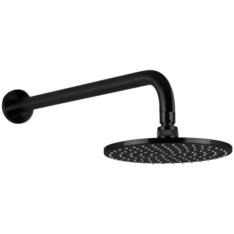 Pomme de douche fixe Opéra, Noir