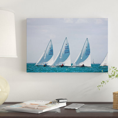 " Sailboats In Bacardi Star Regatta, Miami, Florida, USA " by Panoramic Images