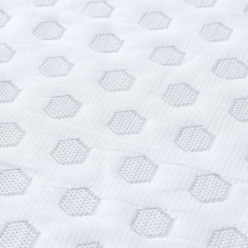 Surmatelas hypoallergénique en mousse viscoélastique gélifiée 3 po avec housse de refroidissement amovible, Très grand simple