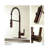 Kingston Brass Continental Single-Handle 1-Hole Deck Mount Pre-Rinse Kitchen Faucet-29273308