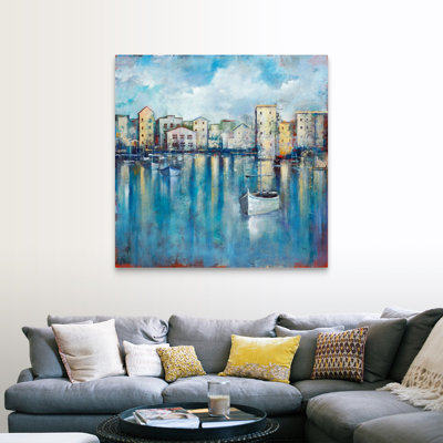 "Inner Harbor" par Jason Jarava, reproduction d’art sur toile