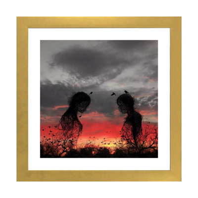 "Sunset" par Abdullah Evindar-impression d’art graphique