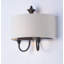Bhushan 14'' W 1-Light Dimmable Armed Sconce-1187435259