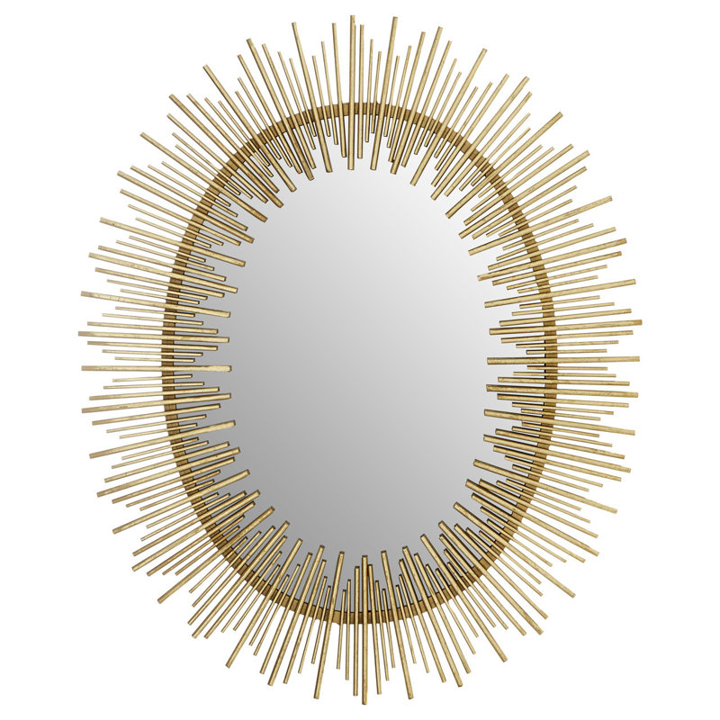 Besaw Metal Flat Wall Mirror