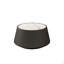 Table basse moderne en cuir fritté clair