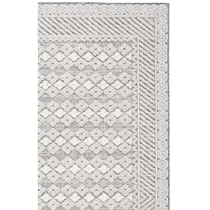 Tapis intérieur / extérieur Abbigael 800 Performance Southwestern, Tapis de couloir 2 pi 2 po x 8 pi
