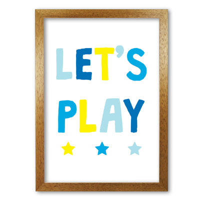Let's Play - Print