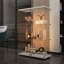 Vitrine en verre trempé