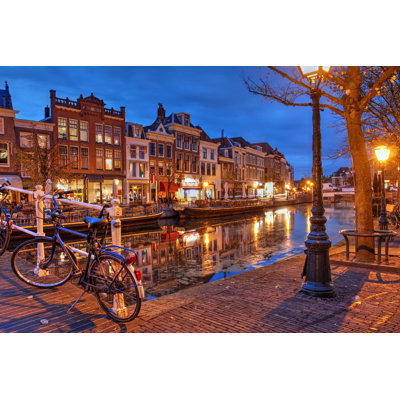 Leyde, Pays-Bas - Photographie sur toile tendue