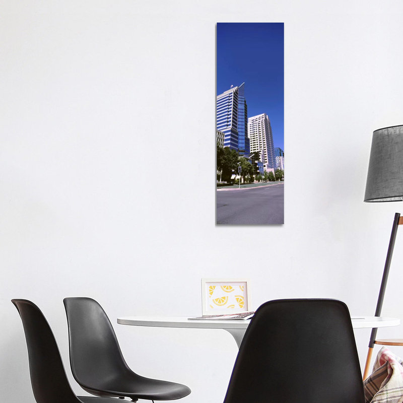 Buildings, Sacramento, CA ,USA 1 Piece Wrapped Canvas Panoramic Wall Art, 121.92 cm H x 40.64 cm W x 1.91 cm D
