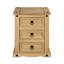 48cm W Solid Wood Bedside Table