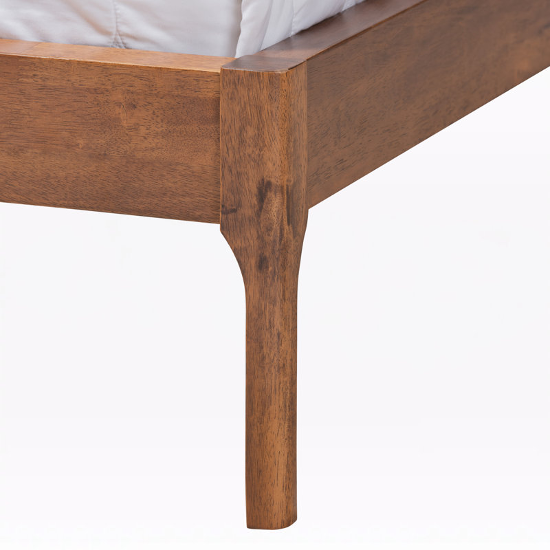 Kiera Upholstered Platform Bed, Gray, King