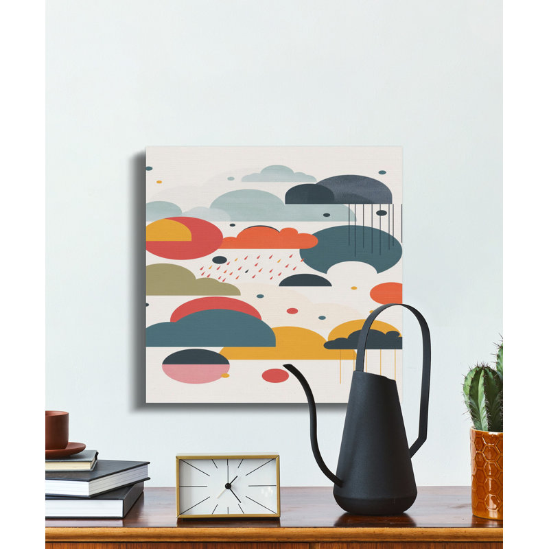 1 Piece Wrapped Canvas Wall Art Set, 25.4 cm H x 25.4 cm W