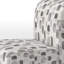 Fauteuil de chambre moderne avec accoudoirs gris Neutral Steps-79411049