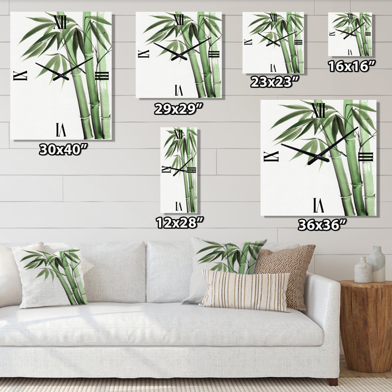 Horloge murale Palm, Moyen
