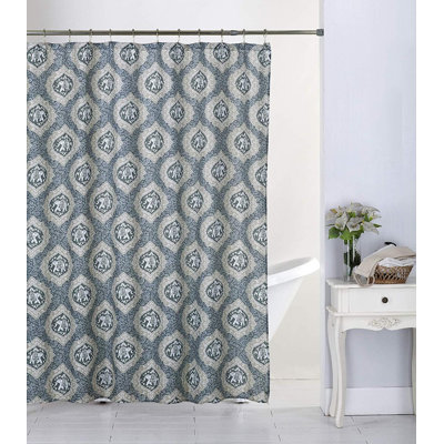Geometric Shower Curtain Set