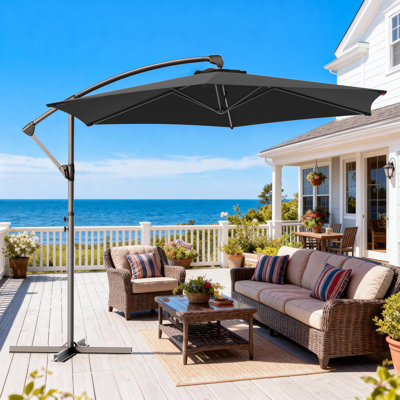 Parasol en porte-à-faux 120 po