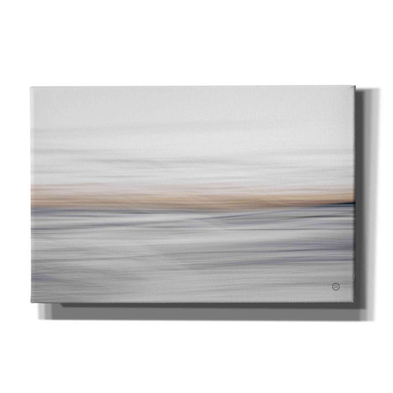 «Waves Move Me II» par Nathan Larson, art mural sur toile, H 12 po x l 18 po x P 0,75 po