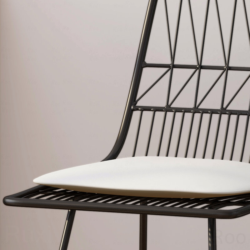 Tabouret de comptoir d'extérieur, Noir