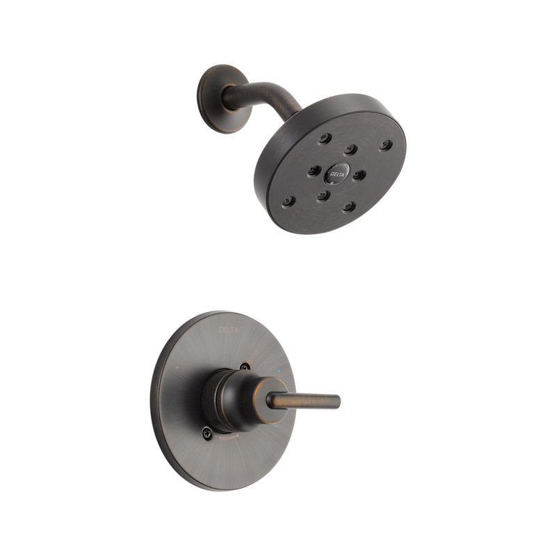 Ensemble de robinet de douche à fonction unique Trinsic 14 Series, ensemble de mécanisme de robinet de douche H2Okinetic