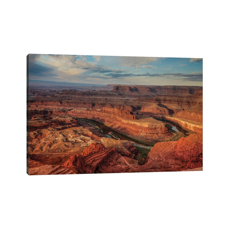 Sunrise Over Dead Horse Canyon II by Bill Sherrell - Wrapped Canvas Print, 101.6 cm H x 66.04 cm W x 3.175 cm D