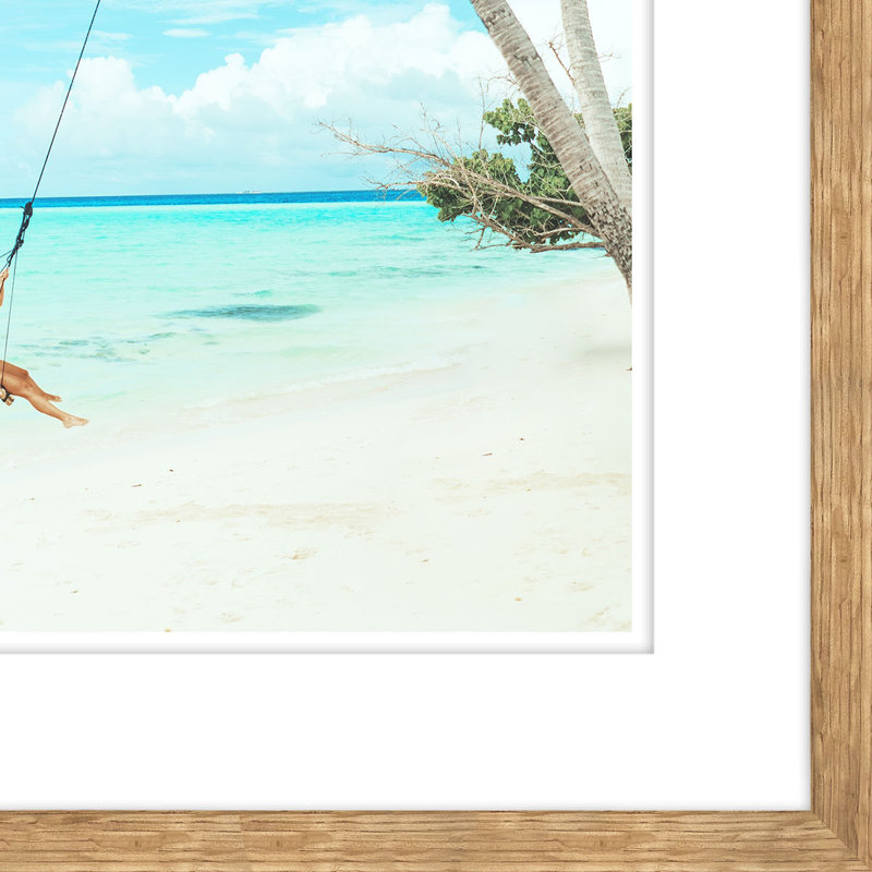 «I Wish I Was on Holiday» - Photographie encadrée sur papier