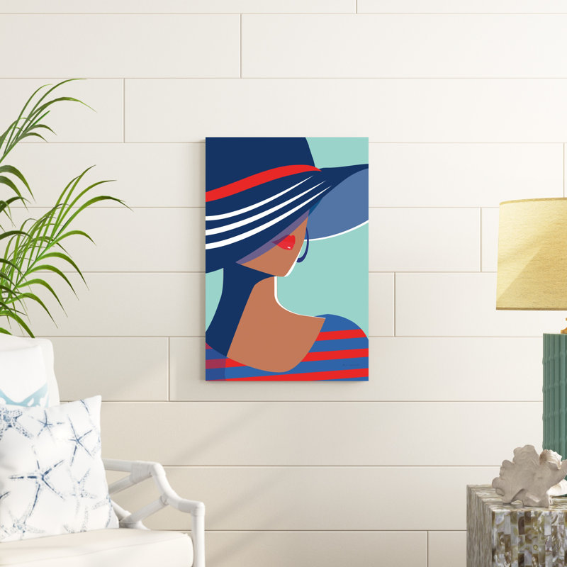 «Beach Chic I» par Omar Escalante - impression sur toile tendue, H 30 po x l 20 po
