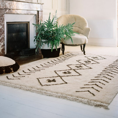 Tapis lavable Bereber Rhombs