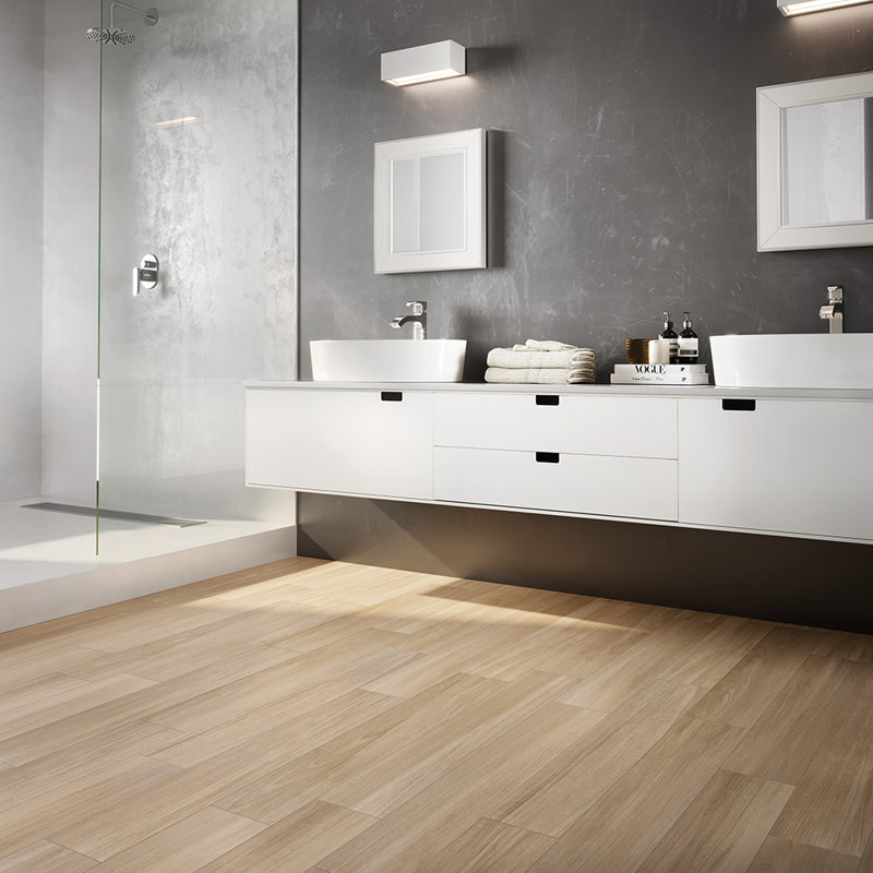 Arbor Glade 6X36 Porcelain Wood Look Tile, Beige
