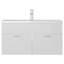 Geilich 900mm Single Bathroom Vanity with Integrated Ceramic Basin-2094954487