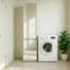 Armoire modulaire en bois avec miroir Elise